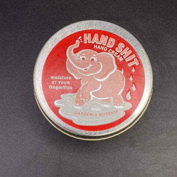 HAND SH*T Hand Cream Gardenia Rosehip Funny Moisturizer Gift - Picture 6 of 7